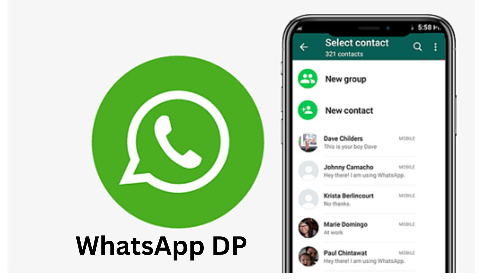 WhatsApp DP: Creating and Viewing WhatsApp DP